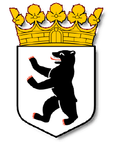 Landesflagge von Berlin